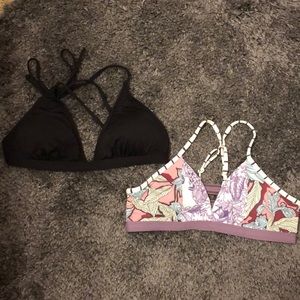 Billabong swim tops